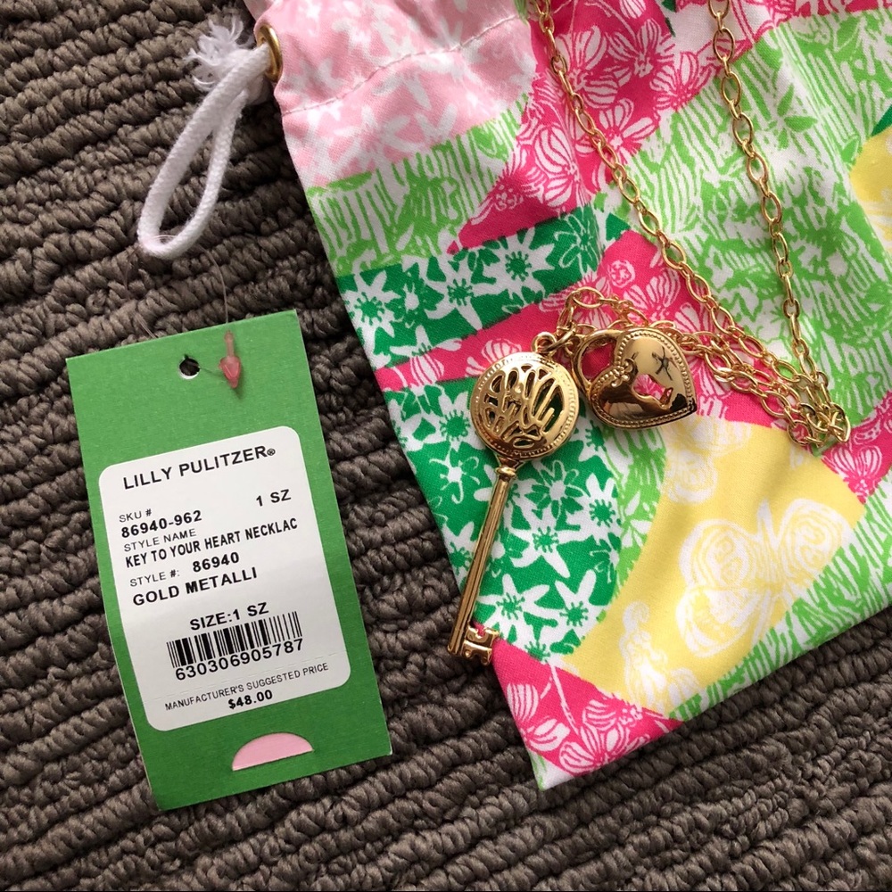 Lilly Pulitzer Key Necklace